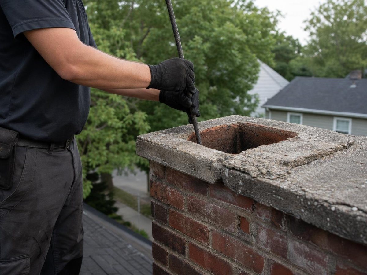 Dalton Chimney Service work in Windham